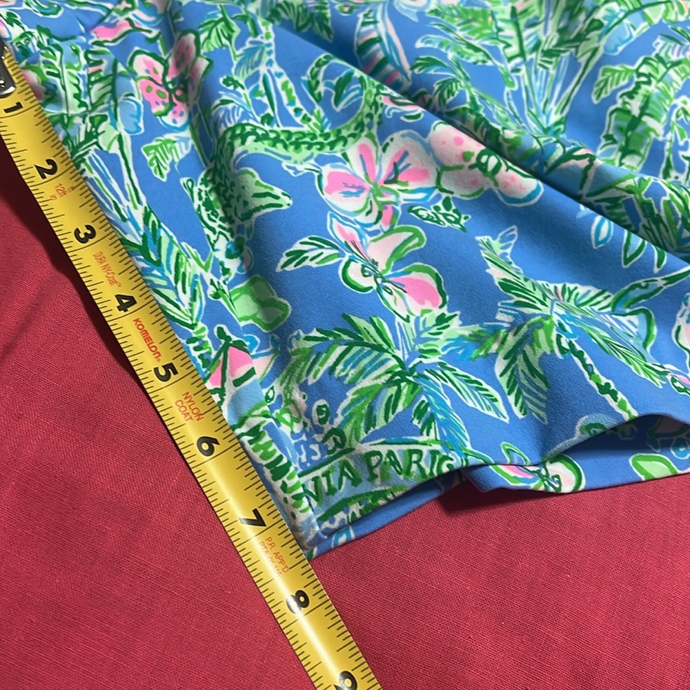 Lilly Pulitzer BENEATH THE BOUGAINVILLEA Natia knit shorts. Size 4 - Picture 8 of 11